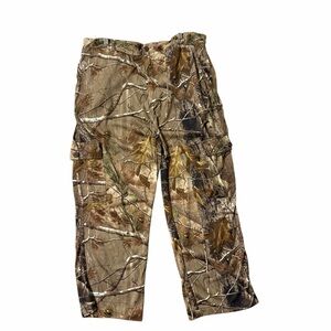 Cabela’s Men’s XL Realtree AP Camo Cargo Hunting Pants Nylon Gorpcore 37x30